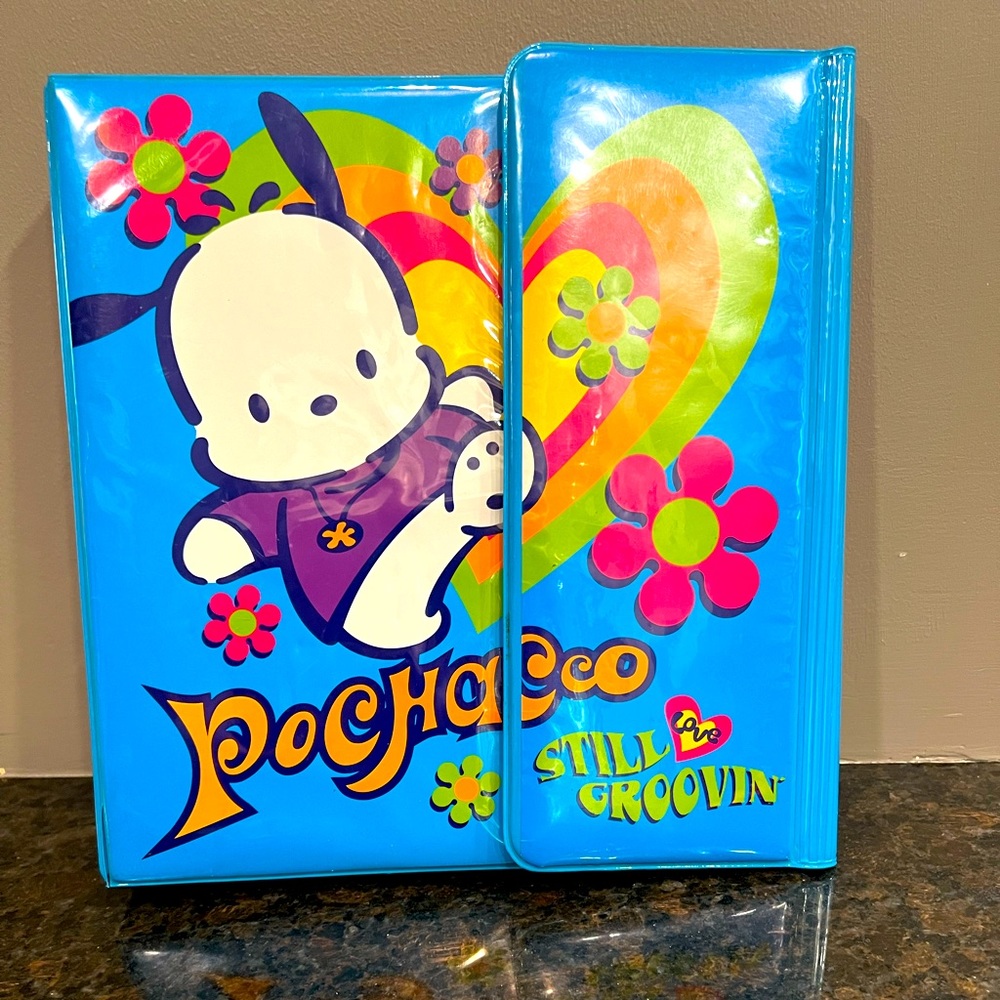 POCHACCO RARE Vintage Sanrio Binder RARE